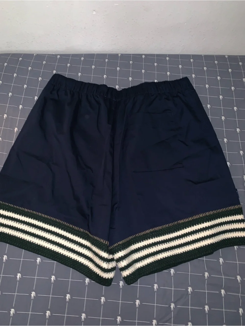 Adidas X CLOT By Edison Chen Shorts Cotton Navy JN7721 Size: XLarge